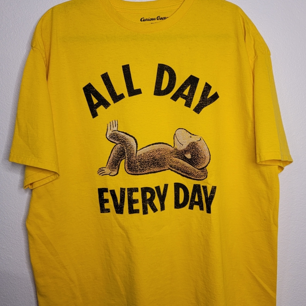Men's Curious George T-shirt